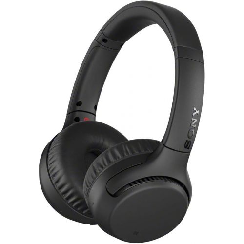 소니 Sony WH-XB700B Wireless Headphones, 30 Hours Battery Life, on-Ear Style, optimised for Voice Assistant - Black-International Version