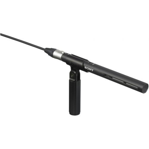 소니 Sony ECM-VG1 Electret Condenser Short Shotgun Microphone, 40Hz to 20kHz Frequency Response