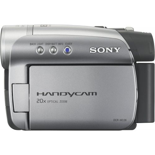 소니 Sony DCR-HC28 MiniDV Handycam Camcorder with 20x Optical Zoom (Discontinued by Manufacturer)