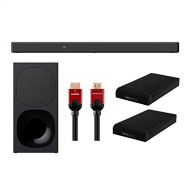 Sony HT-G700 3.1-Channel Dolby Atmos and DTS:X Soundbar and Wireless Subwoofer Bundle with Additional HDMI Cable and Subwoofer Isolation Pads (3 Items)