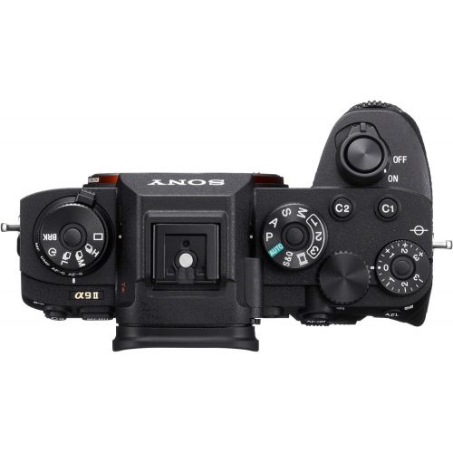 소니 Sony a9 II Mirrorless Camera: 24.2MP Full Frame Mirrorless Interchangeable Lens Digital Camera with Continuous AF/AE, 4K Video and Built-in Connectivity - Sony Alpha ILCE9M2/B Body