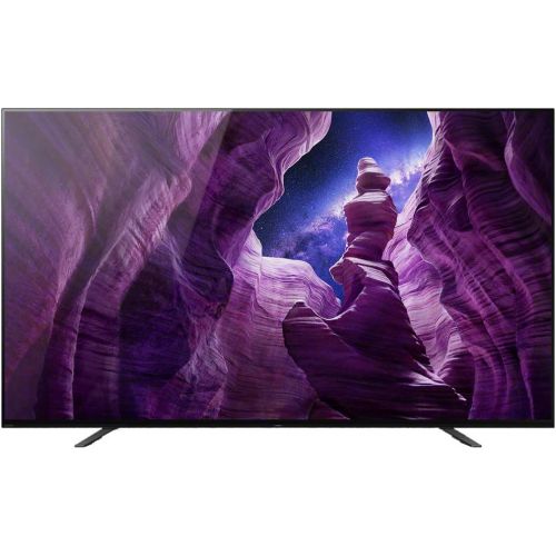 소니 Sony XBR65A8H 65-inch A8H 4K OLED Smart TV (2020 Model) Bundle with Premiere Movies Streaming 2020 + 30-70 Inch TV Wall Mount + 6-Outlet Surge Adapter + 2X 6FT 4K HDMI 2.0 Cable