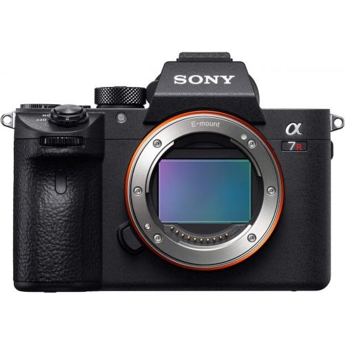 소니 Sony a7R III Full Frame Mirrorless Interchangeable Lens Camera 42.4MP Body ILCE7RM3/B Bundle with Vertical Battery Grip, 128GB Memory Card, Paintshop Pro Software and Accessories (