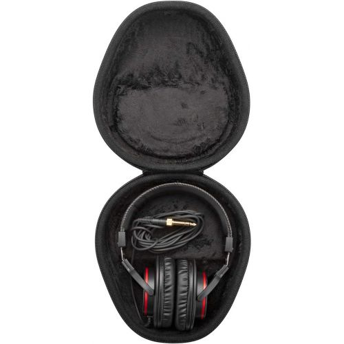 소니 Sony MDR7506 Professional Large Diaphragm Headphone with Knox Gear Hard Shell Headphone Case Bundle (2 Items)