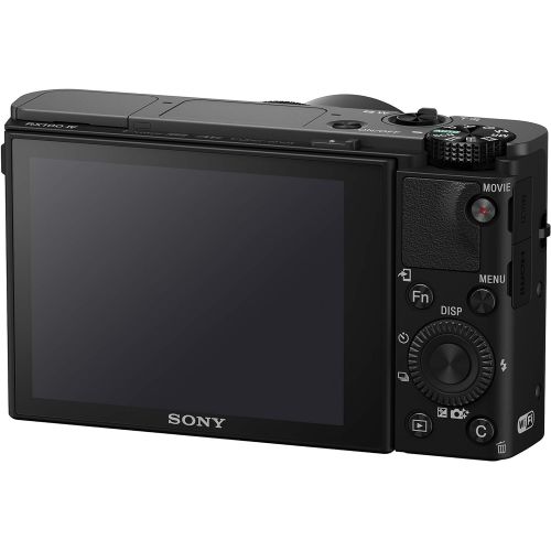 소니 Sony RX100 IV 20.1 MP Premium Compact Digital Camera w/ 1-inch Sensor, 4K Movies and 40x Super Slow Motion HD DSCRX100M4/B