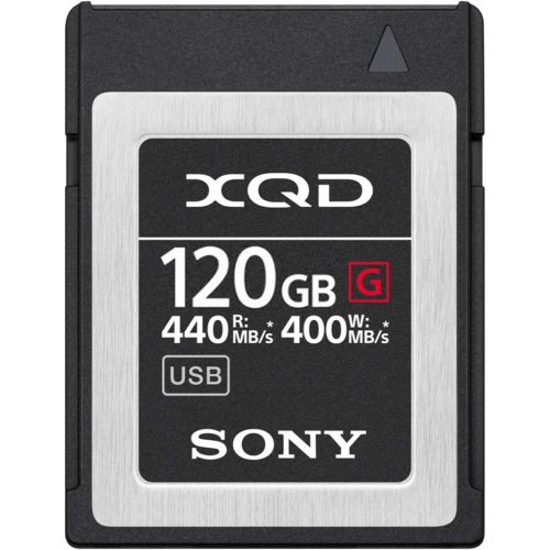 소니 Sony 120GB XQD G Series Memory Card with KOAH Pro Rugged Memory Storage Carrying Case Bundle (2 Items)