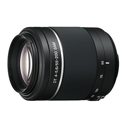 소니 Sony 55-200mm f/4-5.6 SAM DT Telephoto Zoom Lens for Sony Alpha Digital SLR Cameras