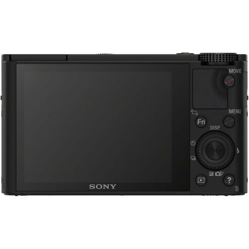 소니 Sony RX100 20.2 MP Premium Compact Digital Camera w/ 1-inch sensor, 28-100mm ZEISS zoom lens, 3” LCD