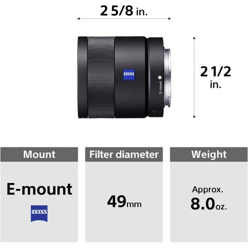 소니 Sony Carl ZEISS Sonnar T E 24mm F1.8 ZA E-Mount Prime Lens