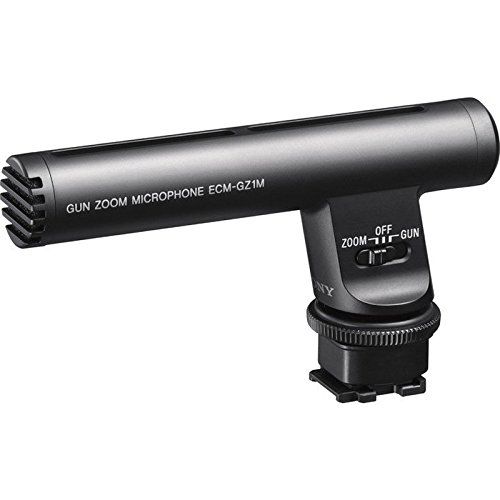 소니 Sony ECMGZ1M Gun / Zoom Microphone (Black)