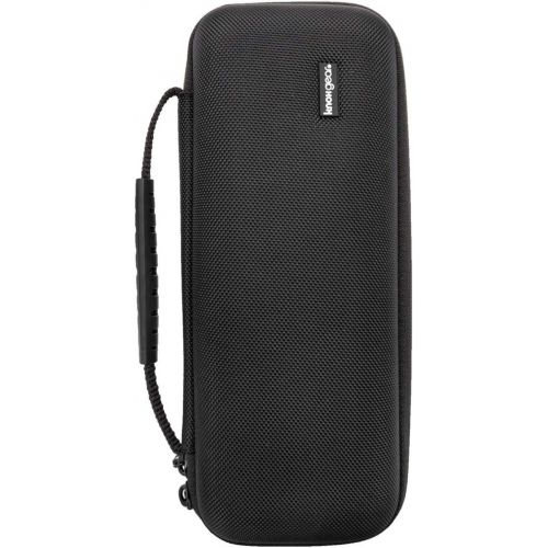 소니 Sony SRSXB23 Extra BASS Bluetooth Wireless Portable Speaker (Black) Stereo Pair with Knox Gear Hardshell Travel and Protective Cases and Kratos 18W PD Two-Port Power Adapter Bundle