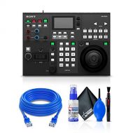 Sony RM-IP500/1 Professional Remote Controller for Select Sony PTZ Cameras (RM-IP500/1) + Cat5e Ethernet Cable + Cleaning Set