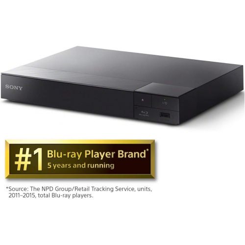 소니 Sony BDP-S6700 4K Upscaling 3D Streaming Home Theater Blu-Ray Disc Player (Black) with Focus DVD Lens Cleaner and High Performance Bundle (3 Items)