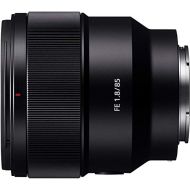 Sony SEL85F18 E Mount Full Frame 85 mm F1.8 Prime Lens - Black