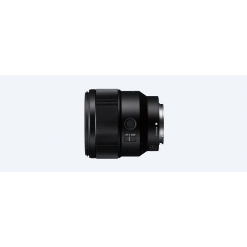 소니 Sony SEL85F18 E Mount Full Frame 85 mm F1.8 Prime Lens - Black