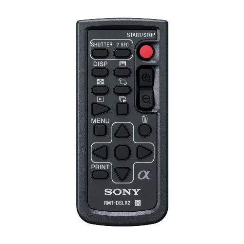 소니 Sony RMTDSLR2 Wireless Remote for Alpha & NEX, (Black)