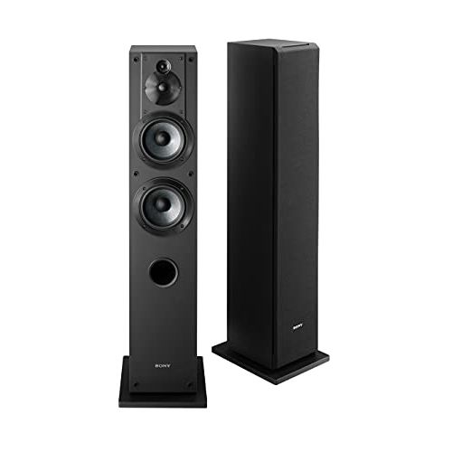 소니 Sony SSCS3 3-Way Floor-Standing Speaker (Single) - Black