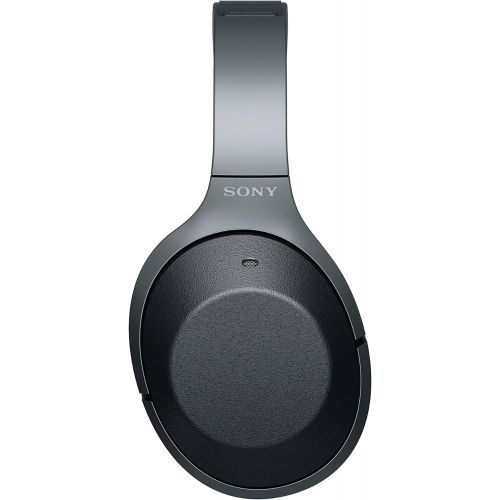 소니 Sony Noise Cancelling Headphones WH1000XM2: Over Ear Wireless Bluetooth Headphones with Microphone - Hi Res Audio and Active Sound Cancellation - Black (2017 model)