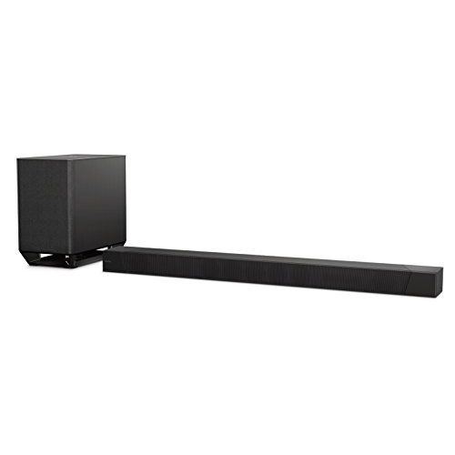 소니 Sony ST5000 7.1.2ch 800W Dolby Atmos Soundbar with Wireless Subwoofer (HT-ST5000), Surround Sound Home Theater experience Black