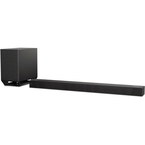 소니 Sony ST5000 7.1.2ch 800W Dolby Atmos Soundbar with Wireless Subwoofer (HT-ST5000), Surround Sound Home Theater experience Black