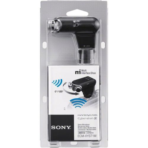 소니 Sony ECMXYST1M Stereo Microphone (Black)