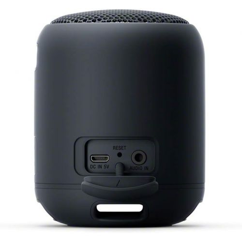 소니 Sony Compact and Portable Waterproof Wireless Speaker with Extra Bass - Black