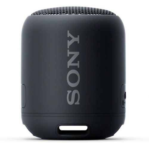 소니 Sony Compact and Portable Waterproof Wireless Speaker with Extra Bass - Black