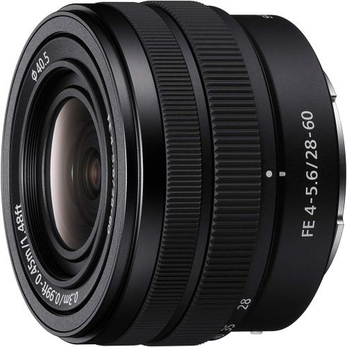 소니 Sony FE 28-60mm F4-5.6 Full-Frame Compact Zoom Lens (SEL2860)