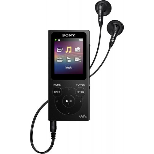 소니 Sony NWE394/B 8GB Walkman MP3 Player (Black)