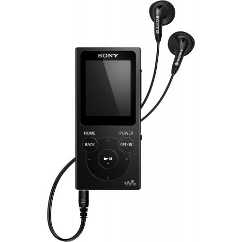 소니 Sony NWE394/B 8GB Walkman MP3 Player (Black)