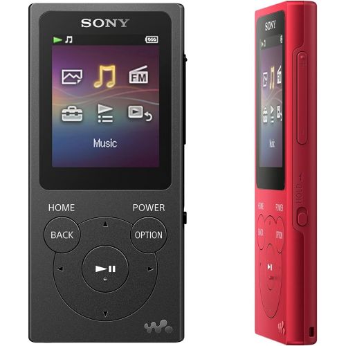 소니 Sony NWE394/B 8GB Walkman MP3 Player (Black)