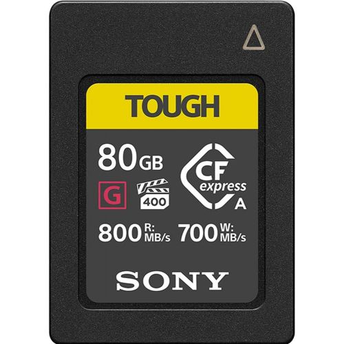 소니 Sony CEA-G80T 80GB CFexpress Type A Tough Memory Card Bundle with Sony LCSU21 Protective Camera Case - Black + Deco Gear Accessories Microfiber Electronics Cloth, Screen Protector