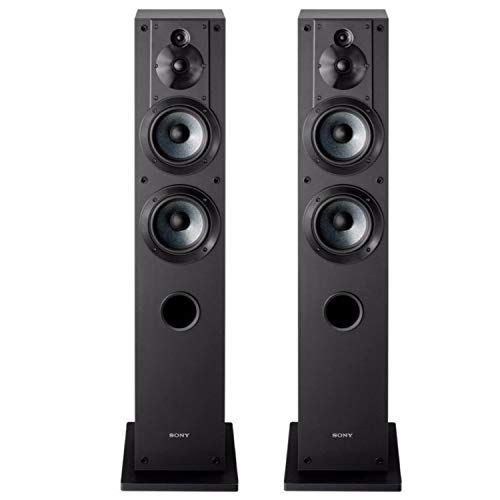 소니 Sony SS-CS3 3-Way 4-Driver Floor-Standing Speaker - Pair (Black)