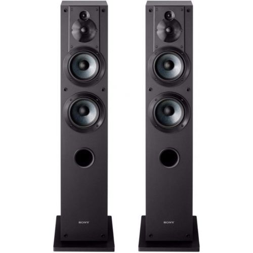 소니 Sony SS-CS3 3-Way 4-Driver Floor-Standing Speaker - Pair (Black)