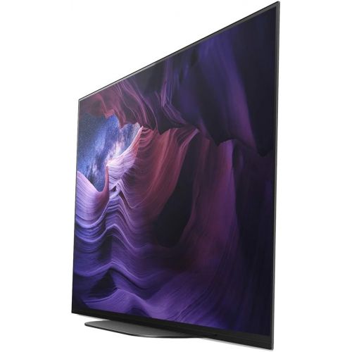 소니 Sony XBR48A9S 48 inch A9S 4K Ultra HD OLED Smart TV 2020 Model Bundle with 1 YR CPS Enhanced Protection Pack