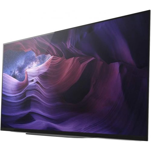 소니 Sony XBR48A9S 48 inch A9S 4K Ultra HD OLED Smart TV 2020 Model Bundle with 1 YR CPS Enhanced Protection Pack