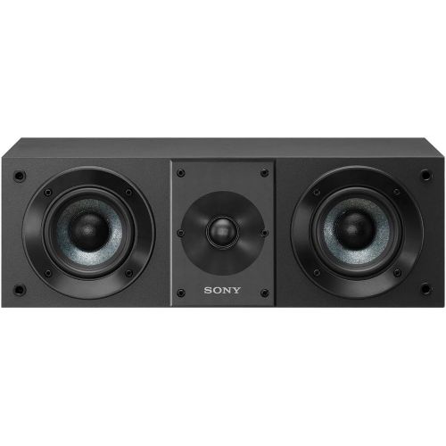 소니 Sony SSCS8 2-Way 3-Driver Center Channel Speaker - Black, 4 Bookshelf Speaker System