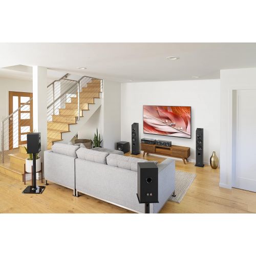 소니 Sony SSCS8 2-Way 3-Driver Center Channel Speaker - Black, 4 Bookshelf Speaker System