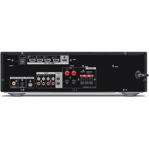 소니 Sony STRDH590 5.2 Channel Surround Sound Home Theater Receiver: 4K HDR AV Receiver with Bluetooth,Black