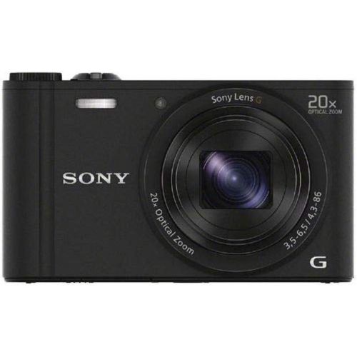 소니 Sony DSCWX350 18 MP Digital Camera (Black)