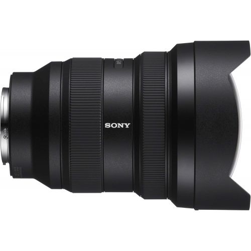 소니 Sony FE 12-24mm F2.8 GM G Master Full Frame Ultra-Wide Zoom E-Mount Lens SEL1224GM for Mirrorless Cameras Bundle with Deco Gear Photography Sling Backpack + Photo Video Software Ki