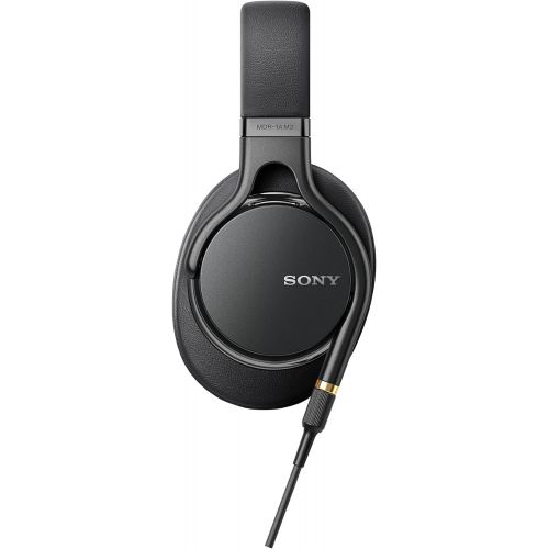 소니 Sony MDR1AM2 Wired High Resolution Audio Overhead Headphones, Black (MDR-1AM2/B)