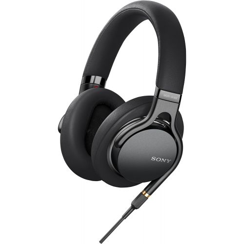 소니 Sony MDR1AM2 Wired High Resolution Audio Overhead Headphones, Black (MDR-1AM2/B)