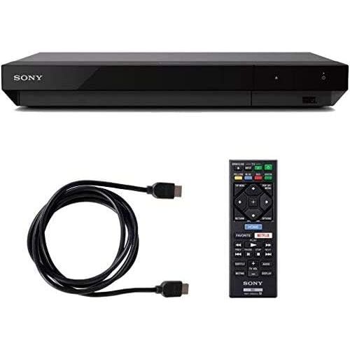 소니 Sony 4K Ultra HD Blu Ray Player with 4K HDR and Dolby Vision + 6FT HDMI Cable - (UBP-X700)