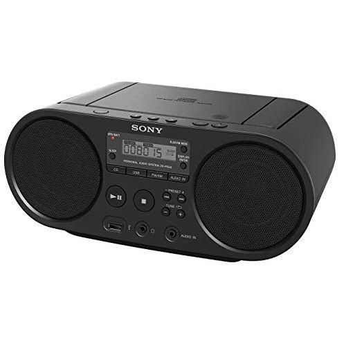 소니 Portable Sony CD Player Boombox Digital Tuner AM/FM Radio Mega Bass Reflex Stereo Sound System