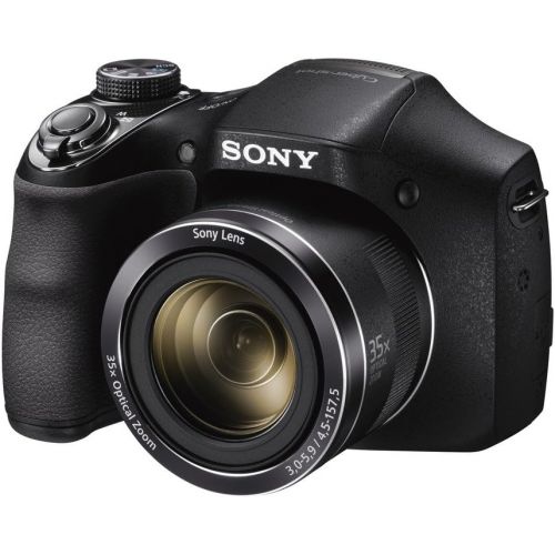 소니 Sony DSCH300/B Digital Camera (Black)