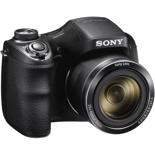 소니 Sony DSCH300/B Digital Camera (Black)