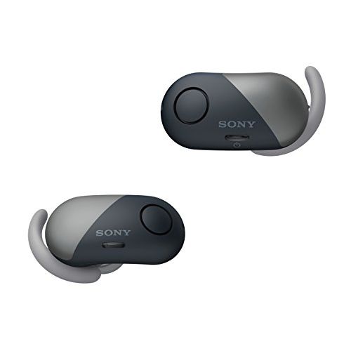 소니 Sony Wireless Bluetooth In Ear Headphones: Noise Cancelling Sports Workout Ear Buds for Exercise and Running - Cordless, Sweatproof Sport Earphones, Built-In Microphone, EXTRA BASS