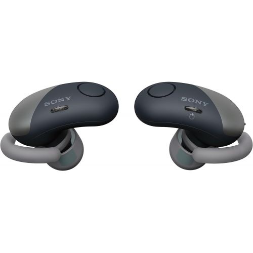 소니 Sony Wireless Bluetooth In Ear Headphones: Noise Cancelling Sports Workout Ear Buds for Exercise and Running - Cordless, Sweatproof Sport Earphones, Built-In Microphone, EXTRA BASS