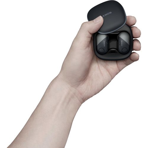 소니 Sony Wireless Bluetooth In Ear Headphones: Noise Cancelling Sports Workout Ear Buds for Exercise and Running - Cordless, Sweatproof Sport Earphones, Built-In Microphone, EXTRA BASS